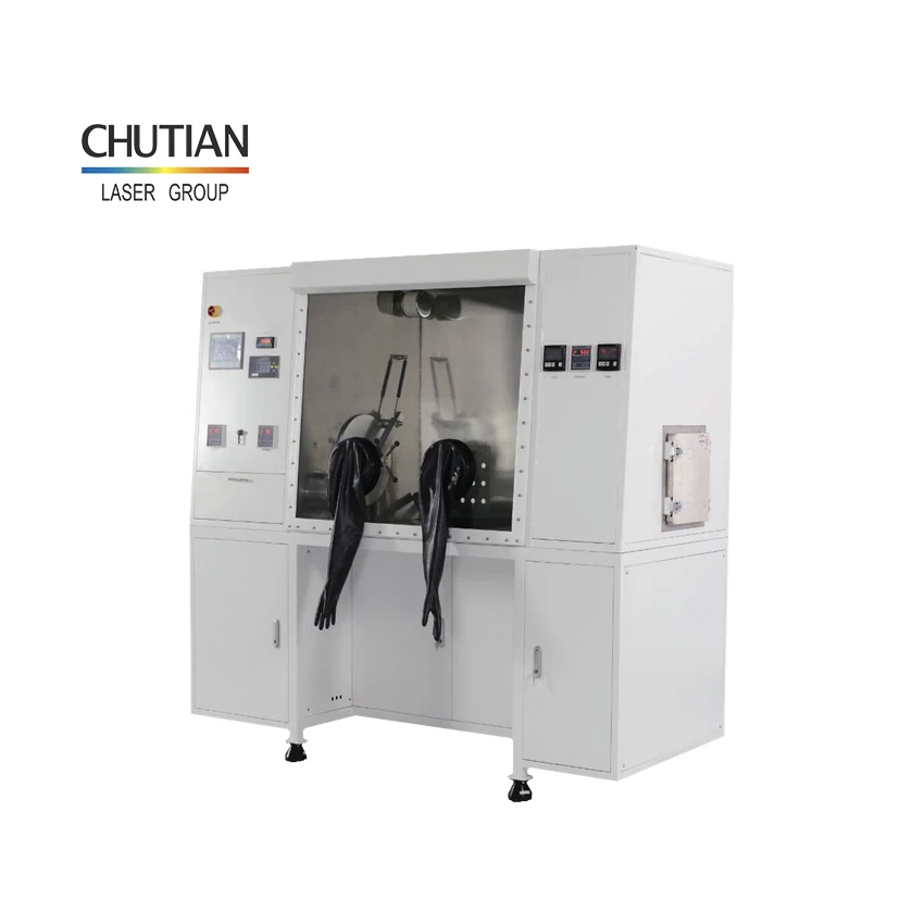 Glovebox Fiber Laser Welding Machine for Precision Welding with Air Tightness Fully Integrated