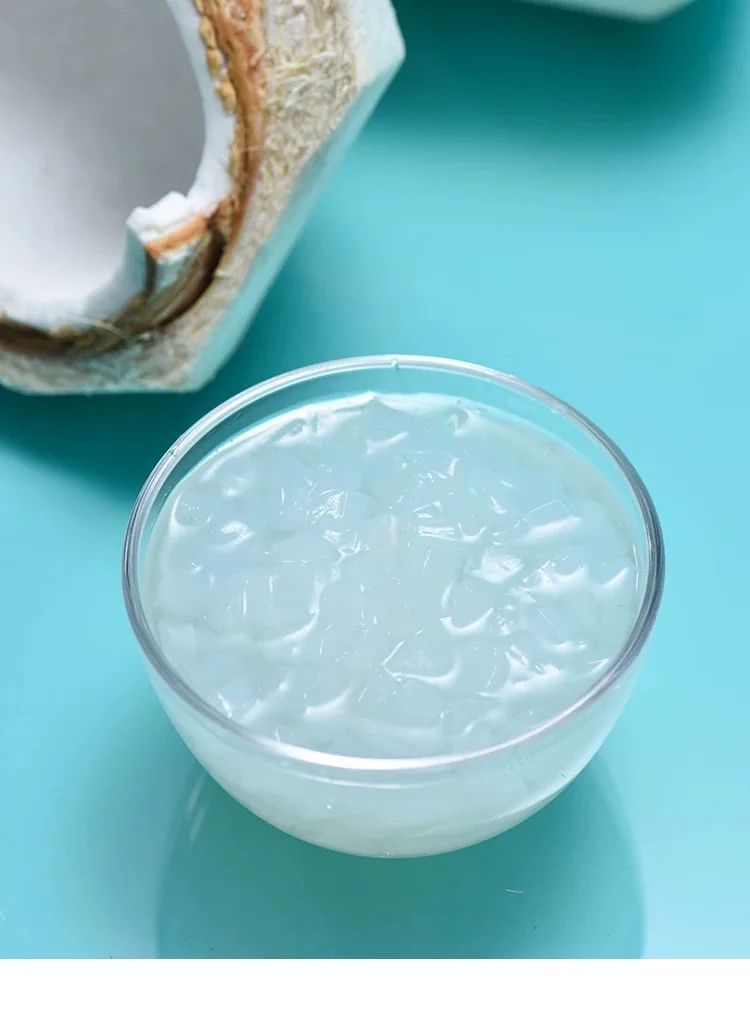 BOBER TEA 2.5kg Nata De Coco Coconut Jelly Topping for Bubble Tea