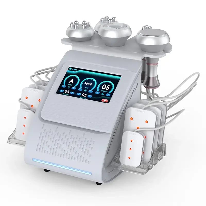 80K Body Cellulite Removal Fat Burner Device Vacuum Cavitation System Therapy S Shape Body Slimming Machine for SPA