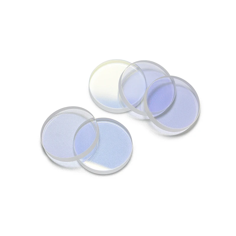 Fused Silica Optical Fiber Window Coated 28*4mm Laser Protection Lens for Laser Cutting Head