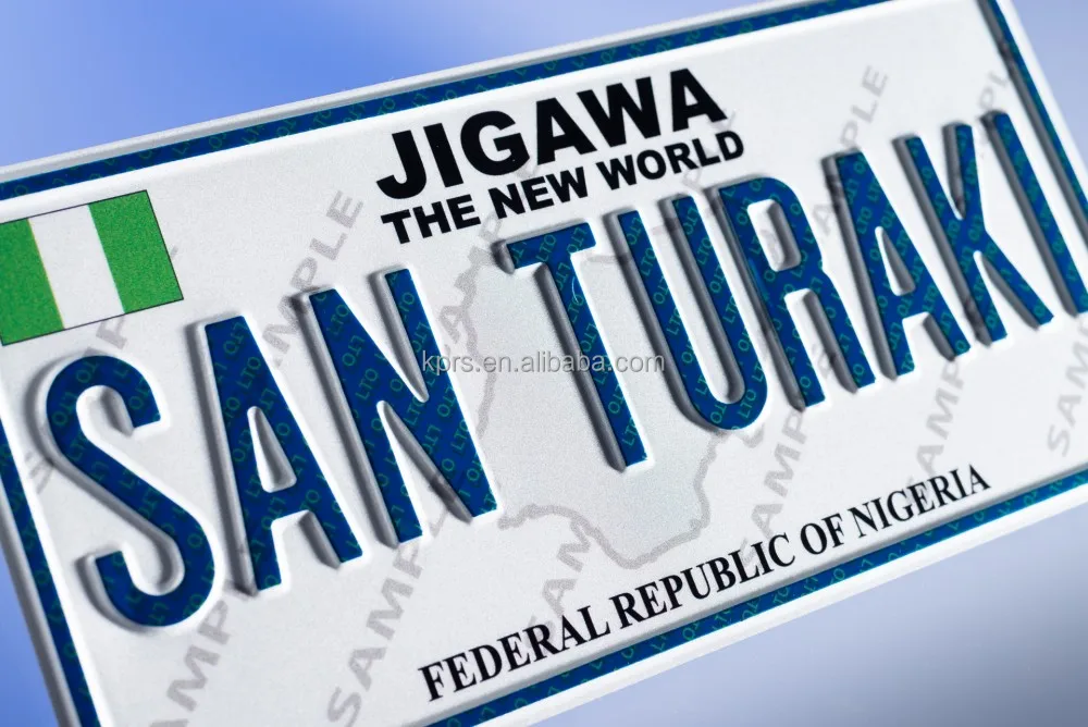 Hot stamping foil for license plate hot stamping machine