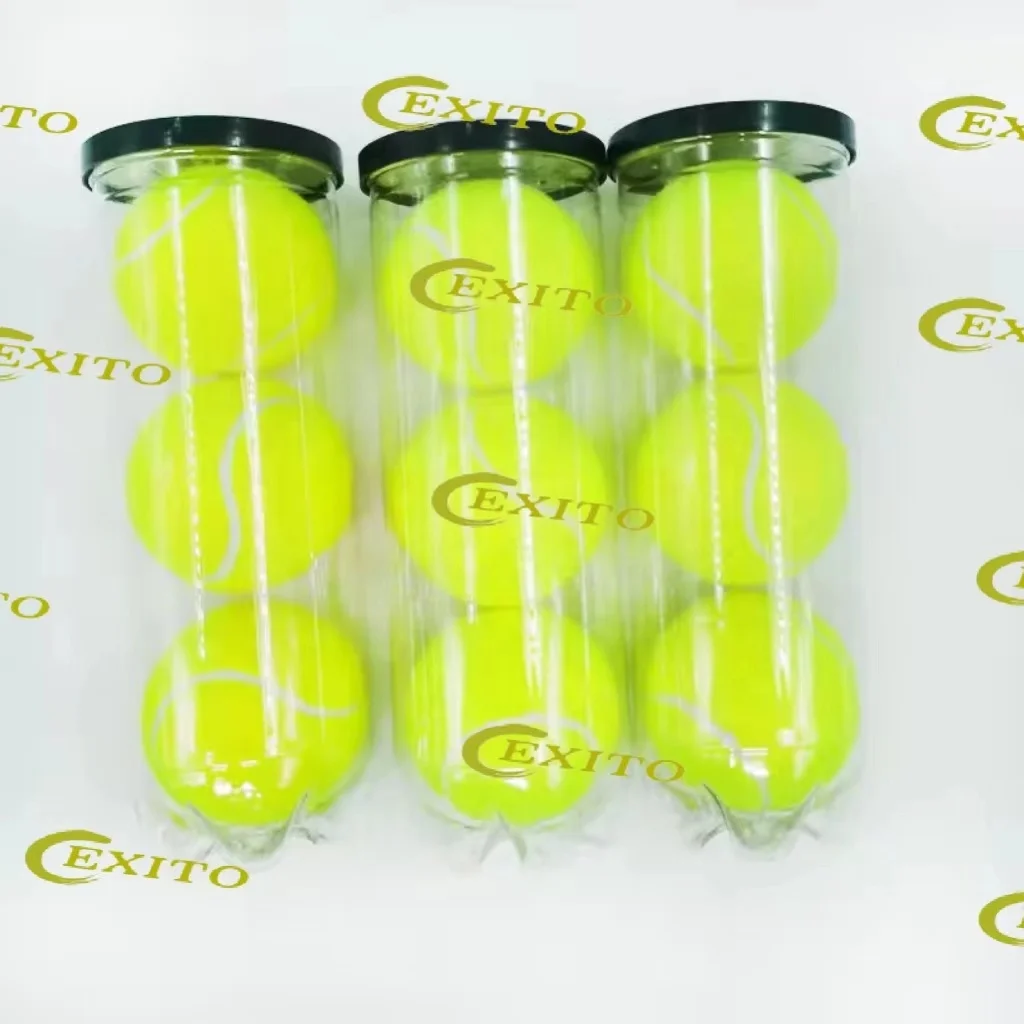 China Manufacturer Directly High Quality Professional Wool Natural Rubber Padel Ball Tennis Ball