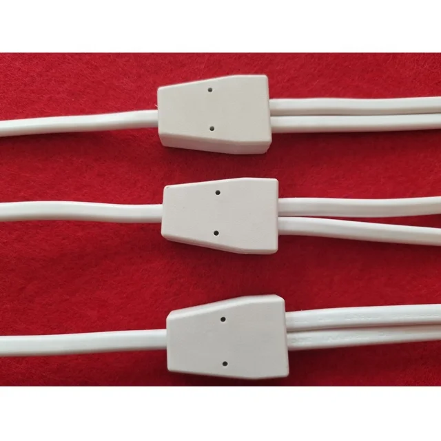 Waterproof Solar Plastic Optical Fiber  5V To 12V Step Up 2 Pin DC Connector Cable