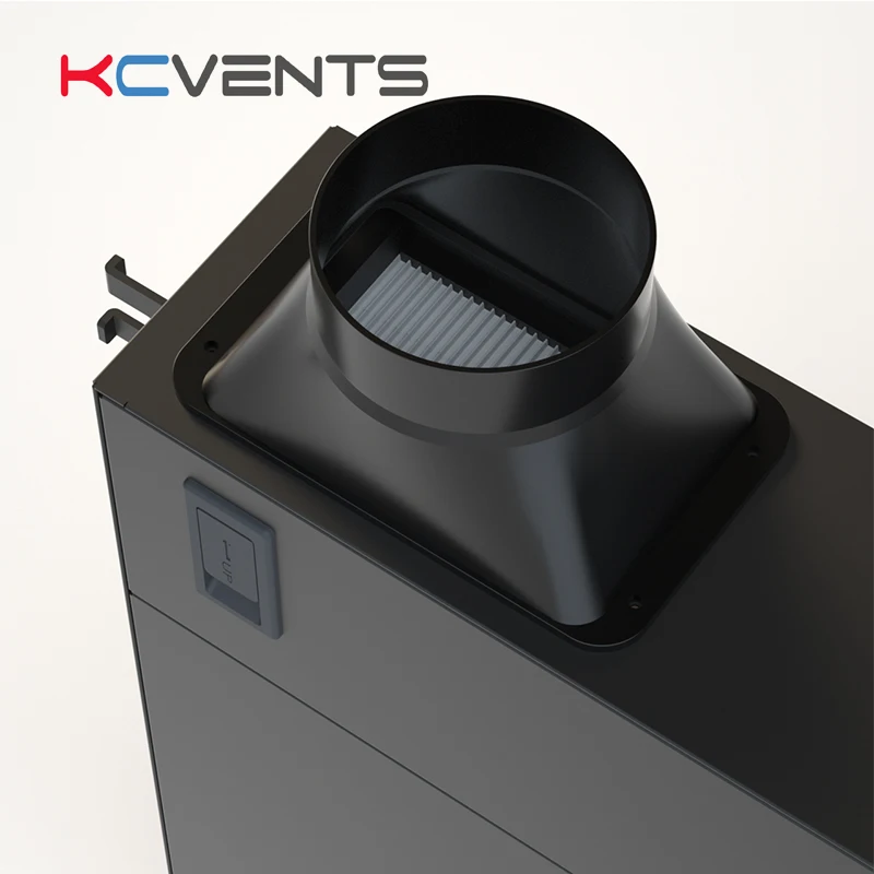 KCVENTS воздухоочиститель встроенный вентилятор с HEPA и фильтром активированным углем для бытового коммерческого