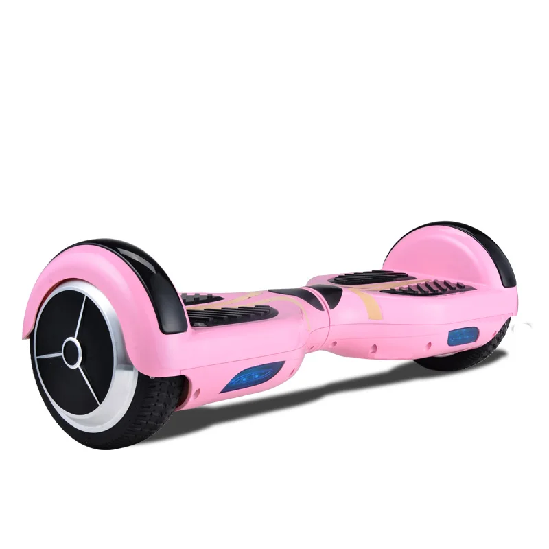 6.5 inch self-balancing electric scooter cheapest mini HoverBoard With Bluetooth Speakers LED Lights US free shipping