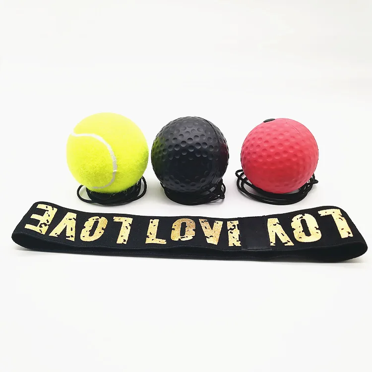 
Head Mounted Boxing Reflex Ball with Cotton Elastic Band 