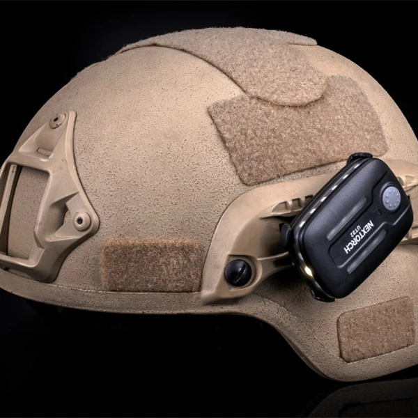 UT22 Nextorch tactical flashlight warning safety light sensor motion blue-red flash light LED rechargeable