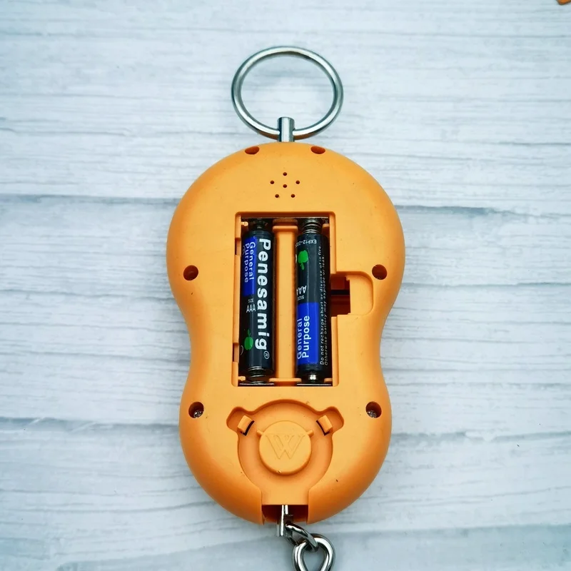 50KG Mini Digital Scale For Fishing Travel Weighting Kitchen Steelyard Hanging Electronic Hook Food Luggage Scale