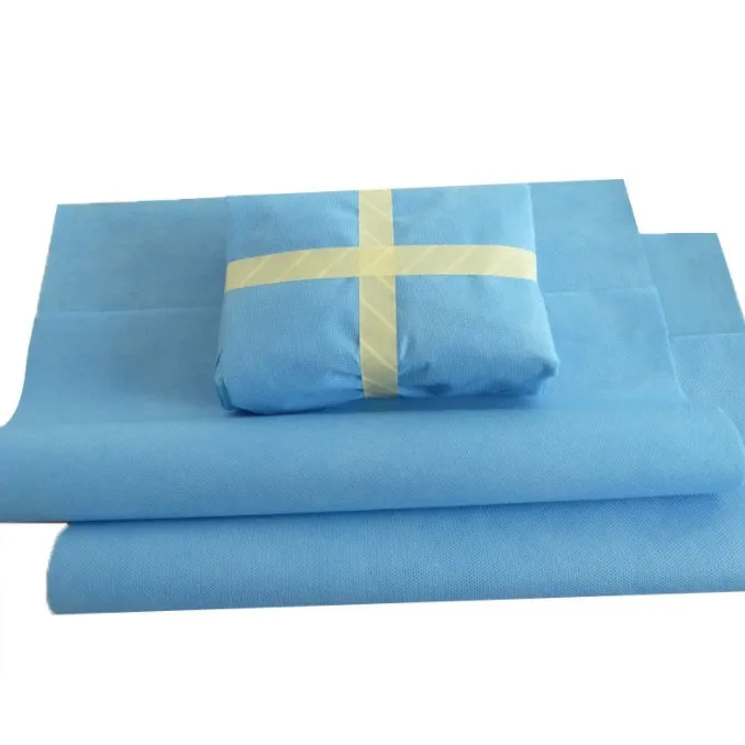 SJ Medical Crepe Paper Disposable Sterilization Wrapping Crepe Paper Sterilized Nonwoven SMS Surgical Packing Paper