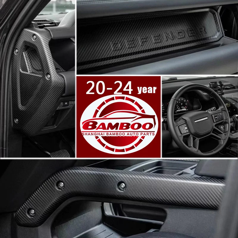 Accessories Interior Modification Armrest Box Inner Trims For Land Rover Defender 90 110 model 2020-23