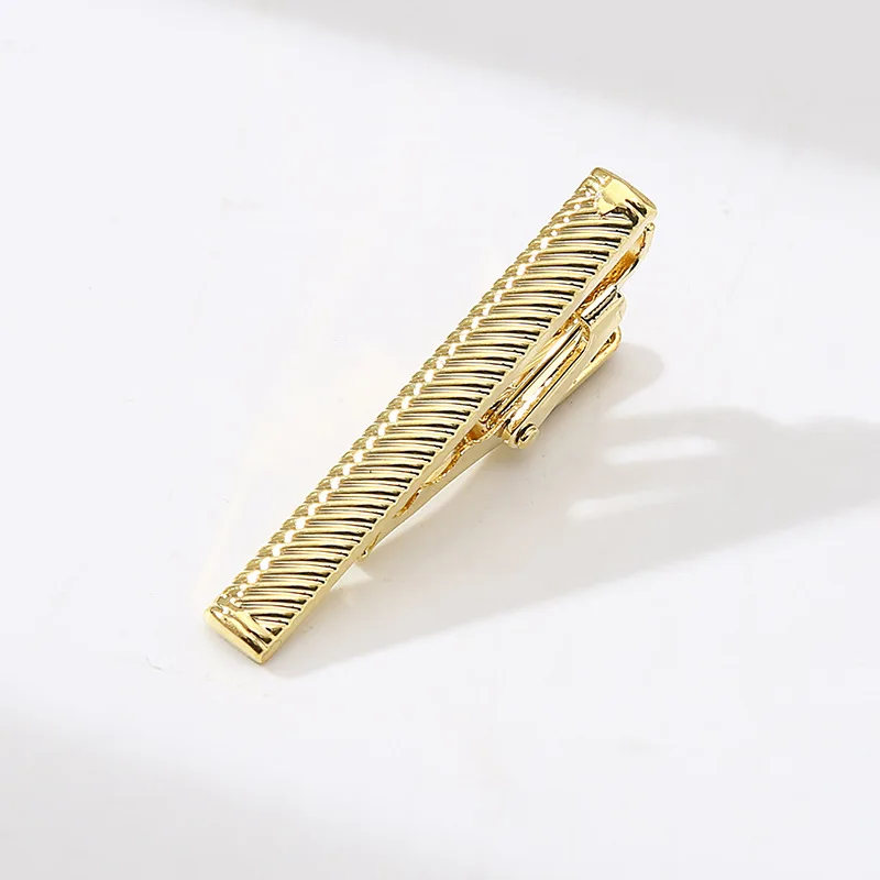 China  Tie Clip  Manufacturer Custom Gold Metal Skinny  Gold Silver Stainless Steel Zinc Alloy
