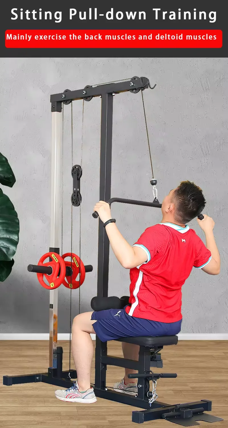 SP Fitness Training multi-Gym fitness equipment high position pull-down low pull rowing dual purpose integrated trainer