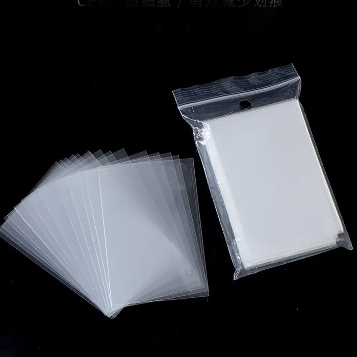 Superior quality High transparency toploader card sleeves kpop card sleeve for Storage stars sports  cartoon cards