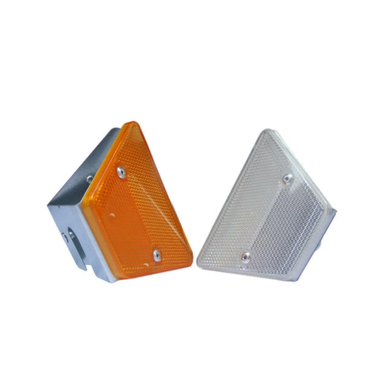 Reflector Mold Road Refractor Cat Eye Glass Reflectors Hard Plastic Safety Aluminium Studs Guardrail Delineator White For