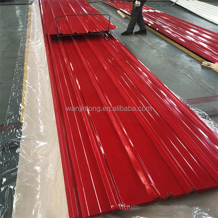 China supplier color coated aluminum corrugated sheet for roof not rust heat insulation low price