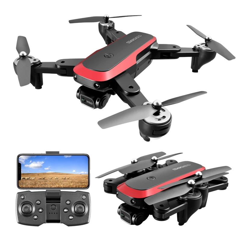 POSK Drone S8000 4k with camera cheap drones mini drone quadcopter  optical flow positioning headless mode one-button up/down