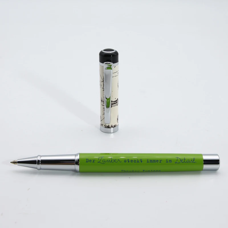 Lingmo Hot Selling Customized Promotional Design Printing Metal Roller Pen