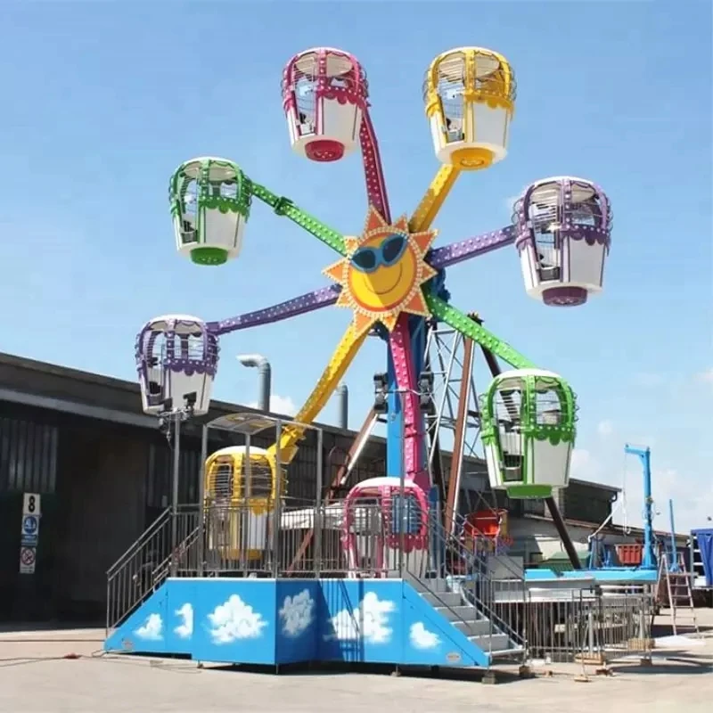 40 kids outdoor christmas mobile amusement facilities balloon ferris wheel