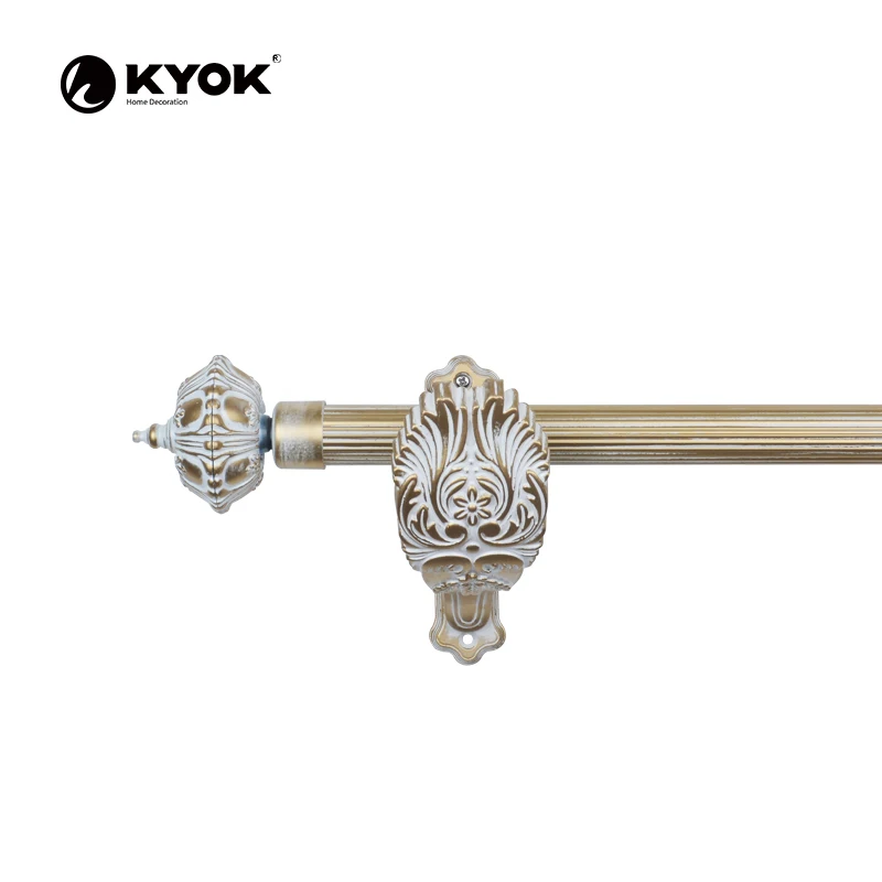 High Quality Stainless Steel for Curtain Rod Tower Curtain Hardware Accessory Modern Crystal Curtain Finials for Living Room