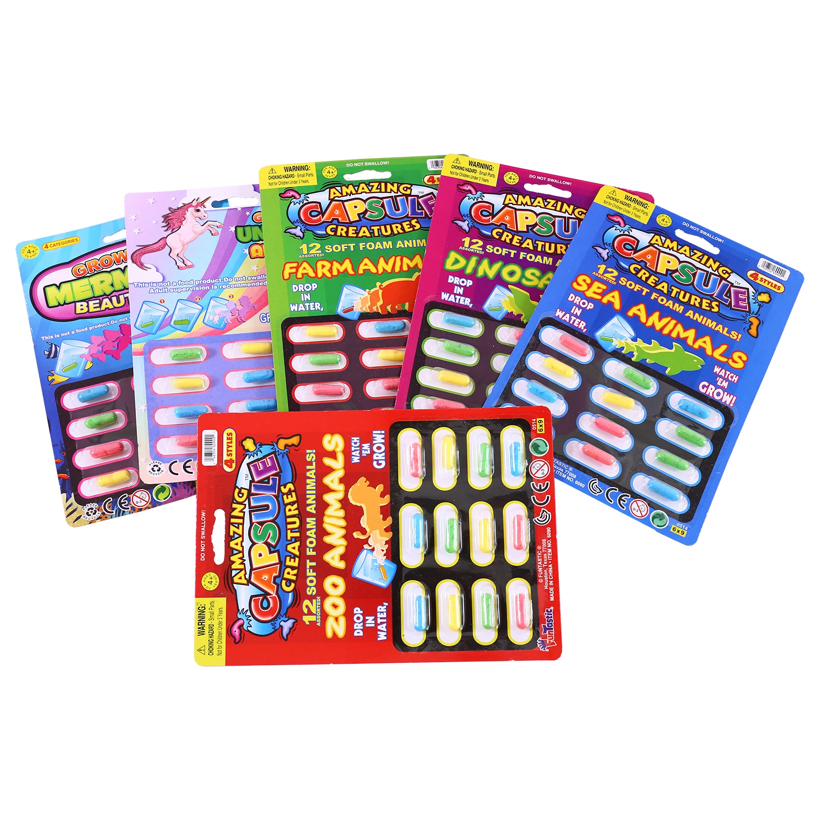 Hot Sales Water Growing Toys Water Swell Capsule Growing Capsule For kids Creative mini Amazing soft play toys New fancy toys