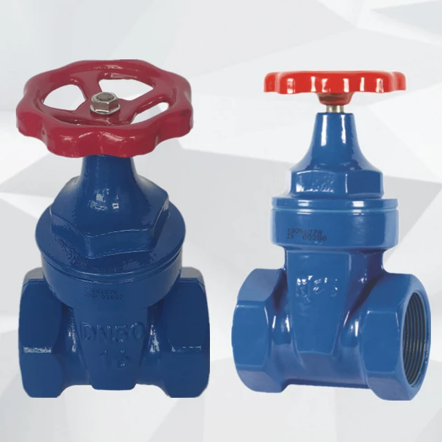 High quality China chuanqiong brand valve type product ductile iron industrial valve spare parts soft seal knife gate valves