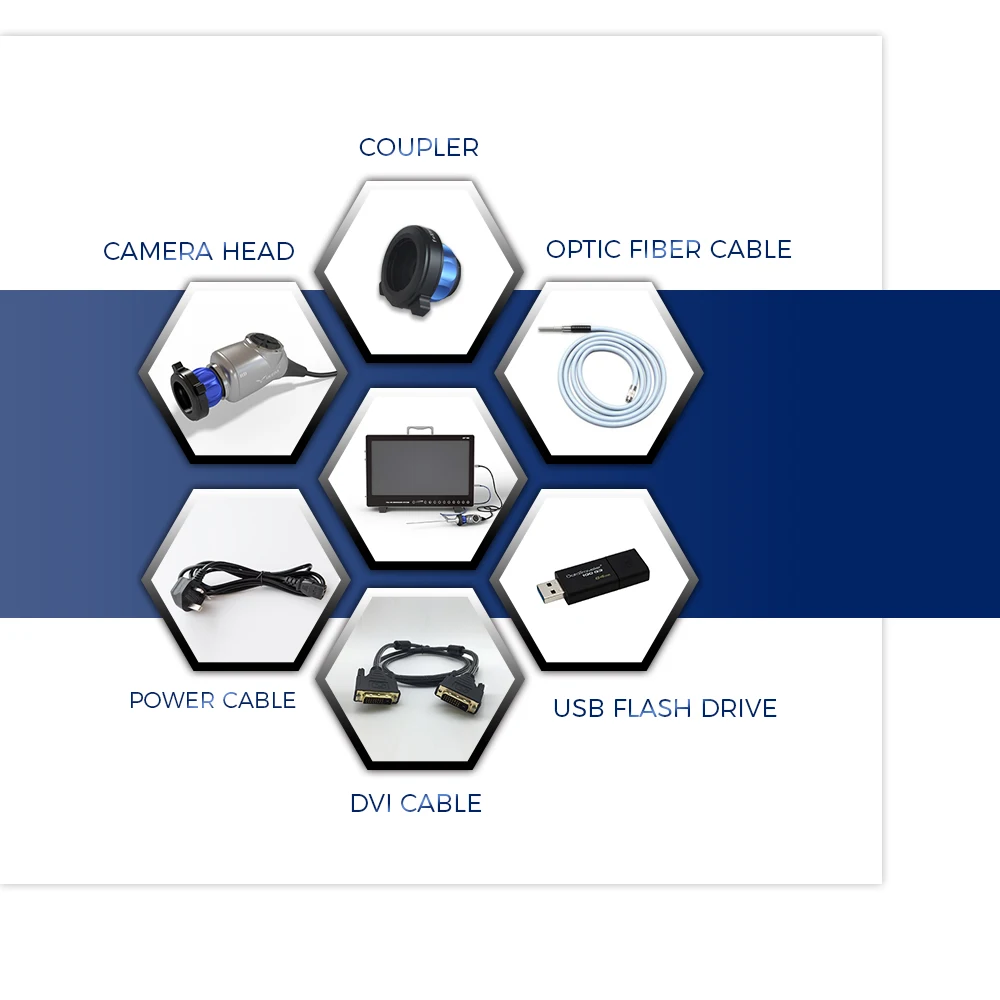 IKEDA 2k Portable Endoscopic Camera Medical Imaging Equipment HD Endoscope Camera  ENT/Laparoscopy/Hysteroscopy/Urology