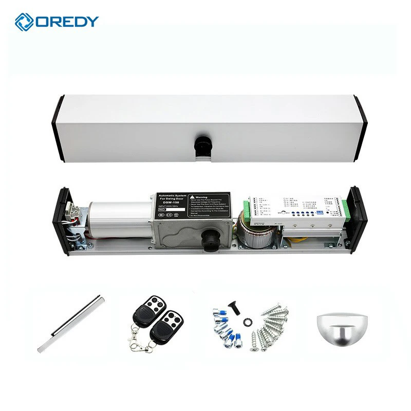 oredy dsw100 tuya mobile phone control automatic swing door system operator for hospital