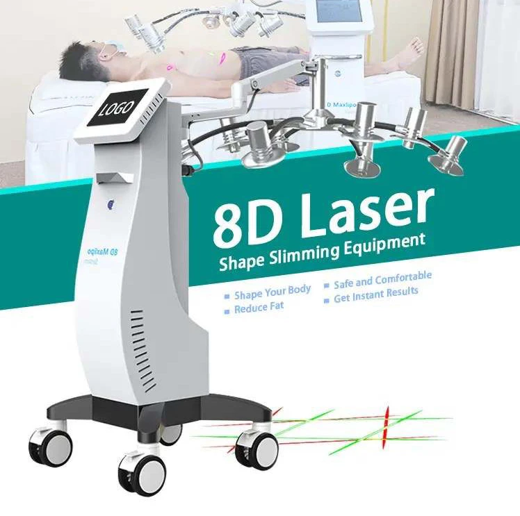 Новый продукт для похудения и 8d лазер 635 нм красный свет лазерная терапия машина lipo