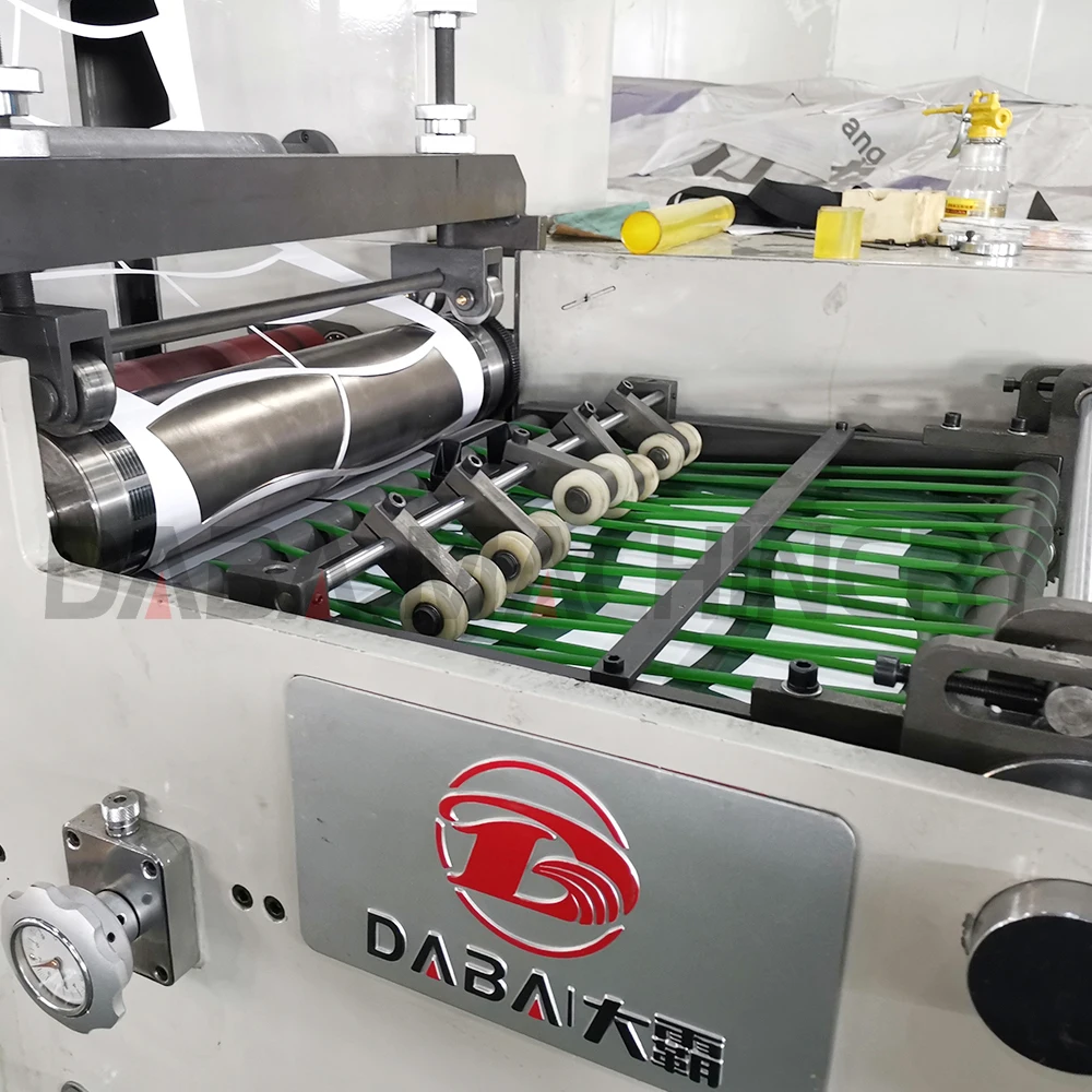 UV flexo printing and die cutting machine for paper cups