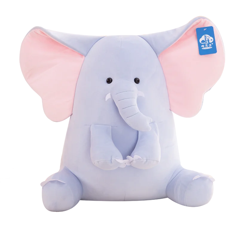 Оптовый Производитель, слон, плюшевая игрушка, большие уши, мягкие игрушки в форме животных на заказ, плюшевые детские плюшевые игрушки для Хэллоуина
