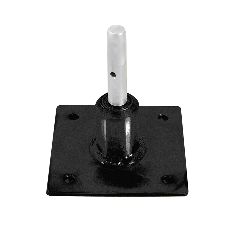 Wholesale Advertising Feather Flag pole holder Brackets Indoor Outdoor Wall Mounted Flag Pole Base