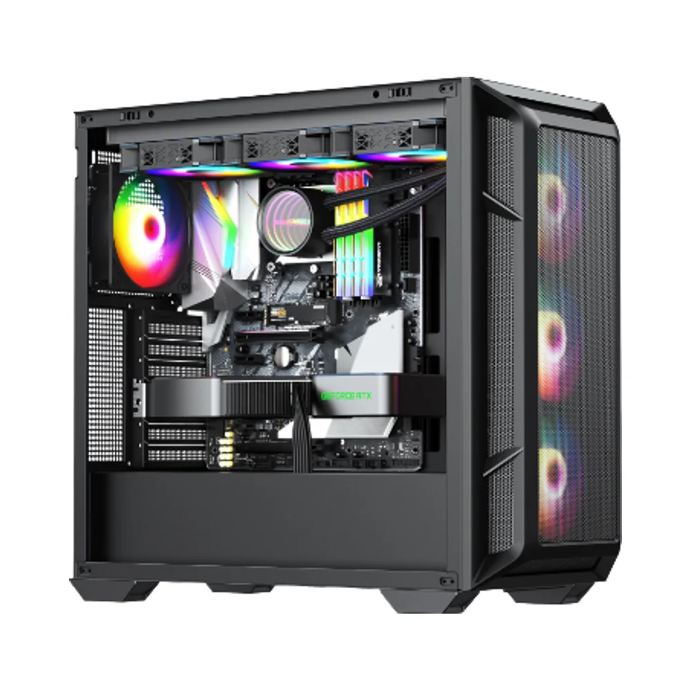 2025 корпус из алюминиевого сплава Micro-ATX ITX