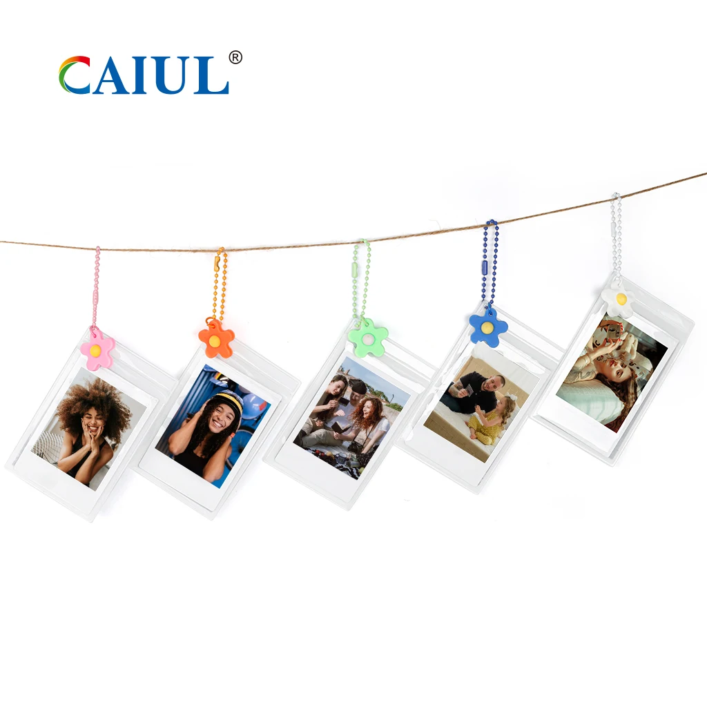 Wholesale Instax Mini12 Photo Storage Bag Pvc Transparent Waterproof Photo Card Sleeve