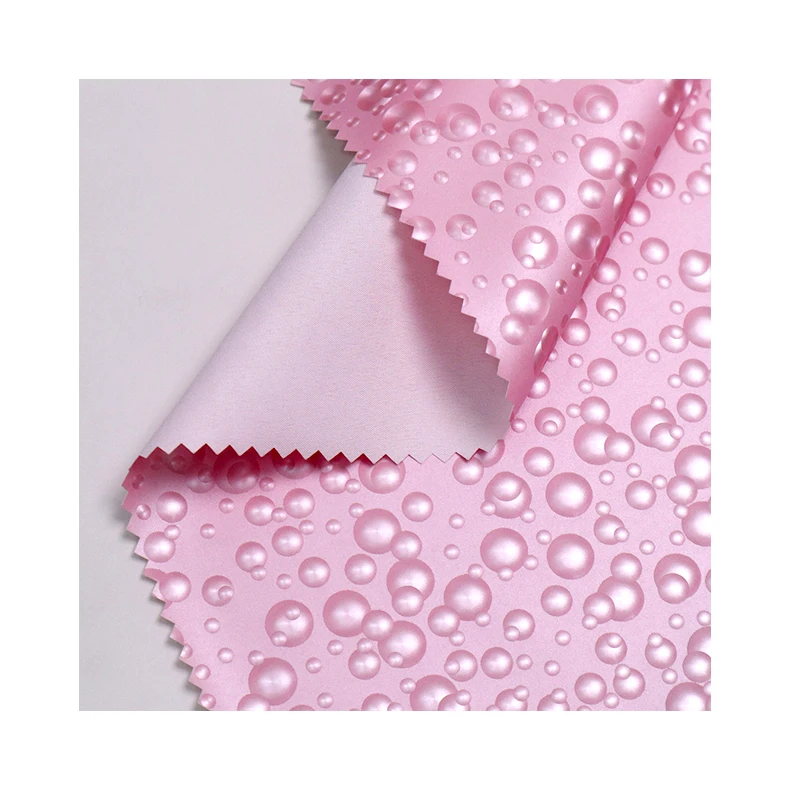 Предоставляется контрольный лист качества. Пользовательский выпуск, ткань с бумажным покрытием, ткань дождевика с принтом