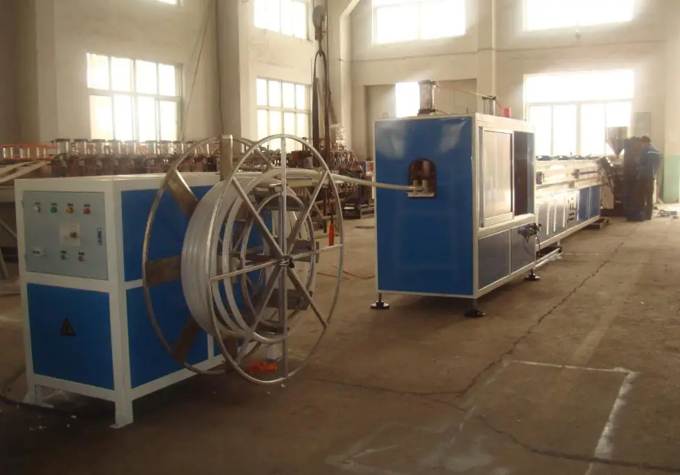 PVC PE HDPE Pipe Making Machinery Price PVC Water Pipe Line Plastic Extrusion Machine