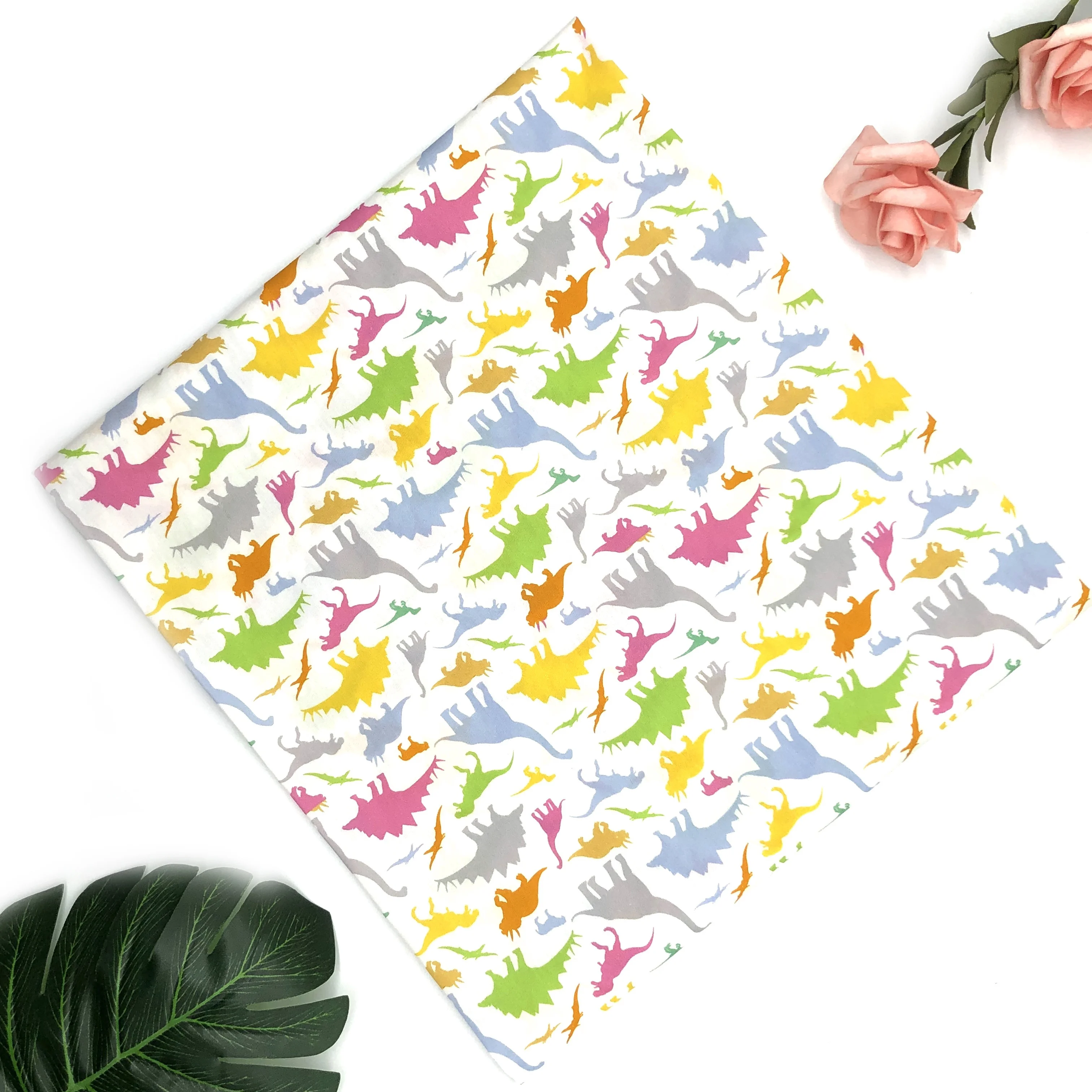 China Manufacturer cartoon pattern printed cotton poplin fabric