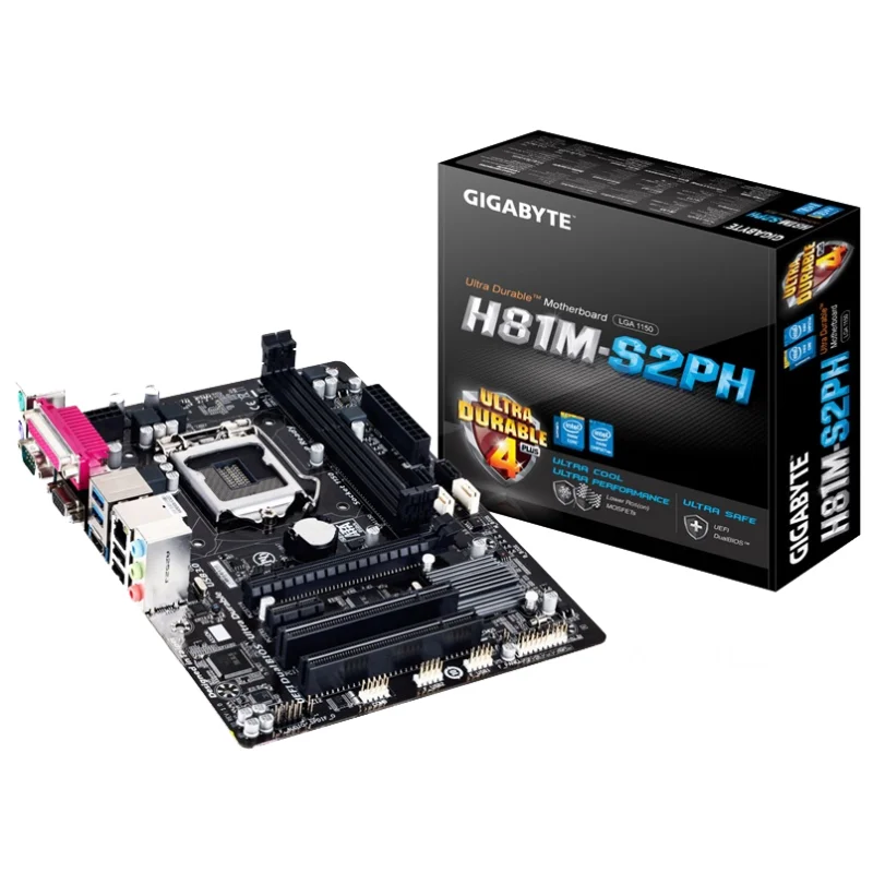 For Gigabyte H81M-S2PH(rev.1.0) lga 1150 ddr3 desktop computer gaming motherboard support gigabyte intel h81 pc mainboard