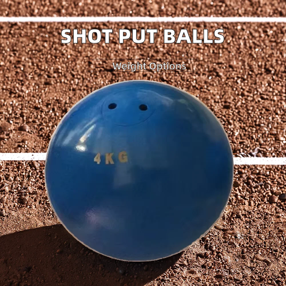 Professional Track and Field Equipment Colorful 4kg Steel Shot Put Ball