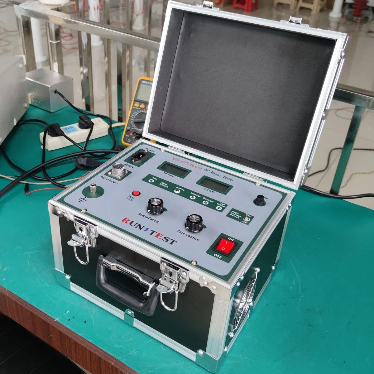 DC Hipot Tester DC High Voltage Generator Withstand Voltage Tester High Voltage Tester