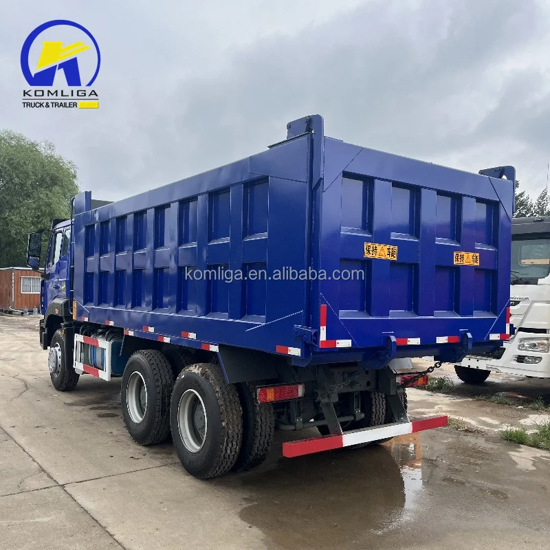 Second Hand Transport Truck Tipper 6x4 HOWO NX 371 Dumper Trucks E7G HOHAN Articulated Dump Truck