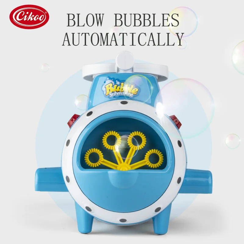 Summer party favor maker soap big water machine toy submarine bubble machine for kids