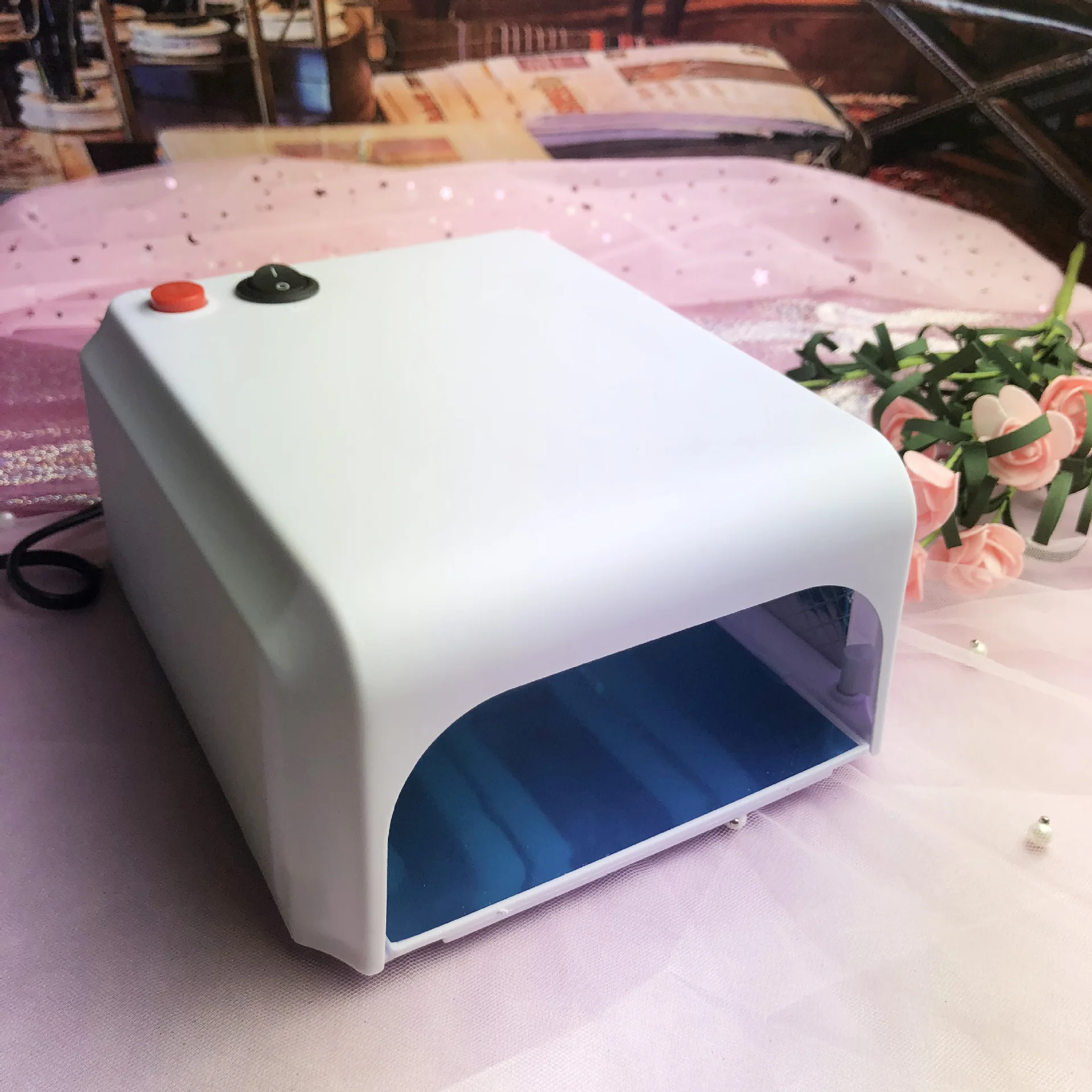 36w Uv Lamp Gel Nail Polish Vanish Curing Light Nail Dryer Lamp For Nail Tools Drying Machine 3 Bulb Uv Lamp Manicure Equipment