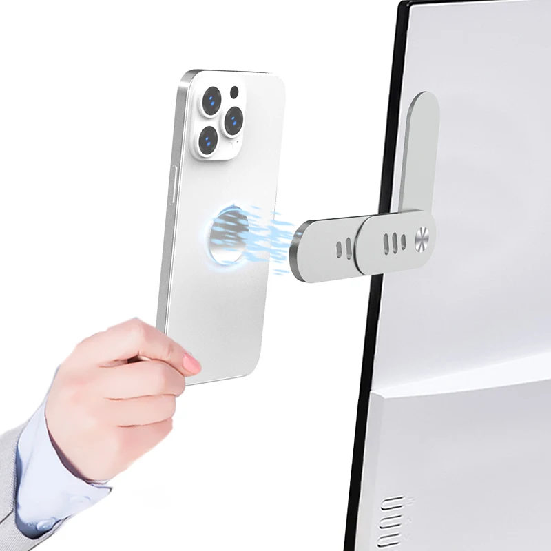 In Stock Adjustable Laptop Extension Stand Magnetic Phone Holders Laptop Monitor Stand