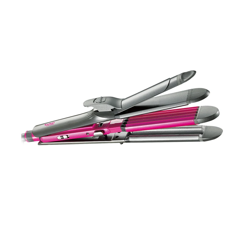 Kemei KM-1396 Professional 4 In 1 Hair Curling Iron High Power Constant Temperature Hair Curler