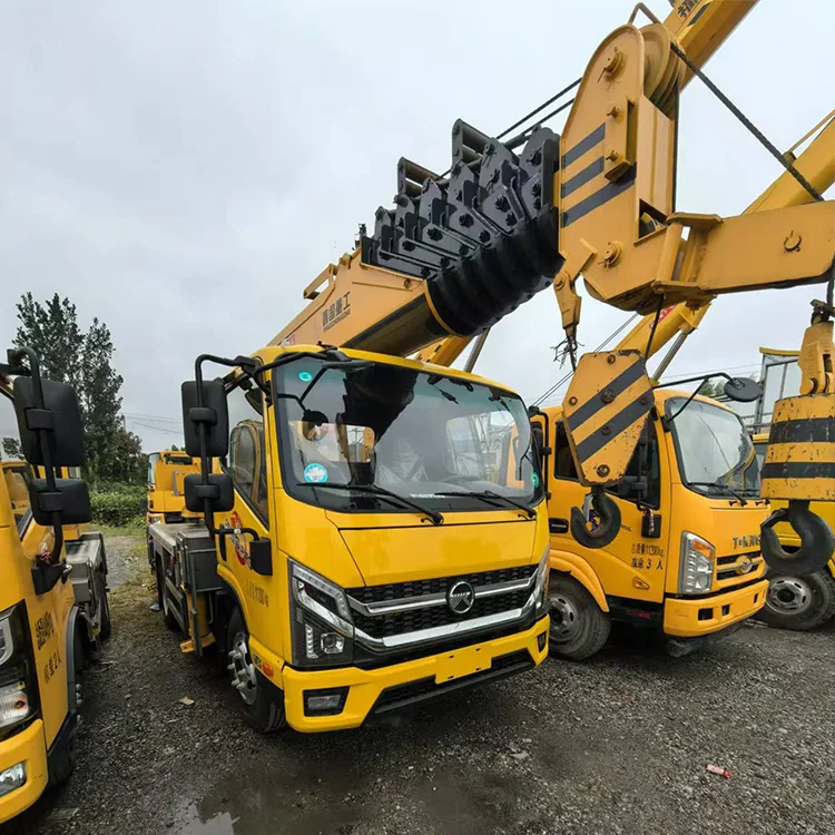 Aerial Work Truck 4*2 & 6*4  8 Ton-25 Ton Lift Crane Hydraulic Lifter Crane Truck