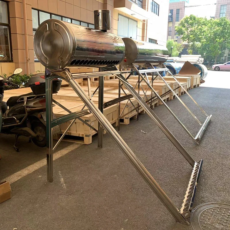 ODM OEM Supplier Hot 100L 200L compact non-pressure residential Cheap 5-6 people wholesale solar water heaterr