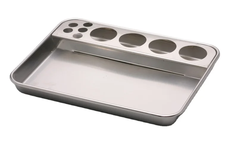 High Quality Medical Stainless Steel Treatment Hospital Tray Multi- Specification Storage Tray Good Price