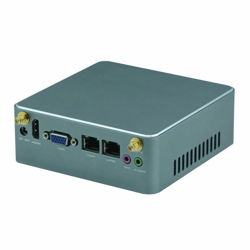 Mini PC Intel 1037U J1900 DDR3 RAM MSATA SSD Office Multimedia Dual Core Processor US/EU Plugs Micro Office Computer