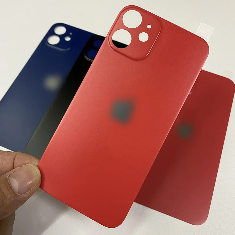 
PET Colorful Protective Sticker Matte Skins 2 in 1 Sticker Phone Back Film Protector for iPhone 12 Mini Pro Max 