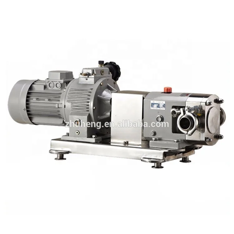 2024 Hot Sale rotary lobe pump small gear transfer lobe pump food grade sauce  rotor pump